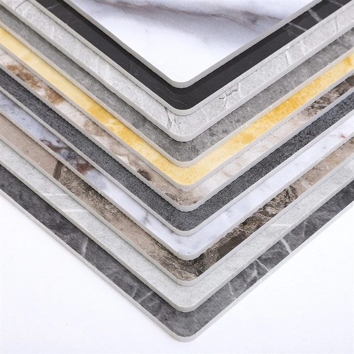 Pannello in PVC in marmo grigio