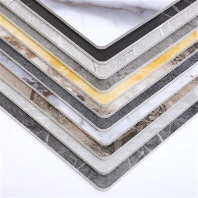 Pannello in PVC in marmo grigio