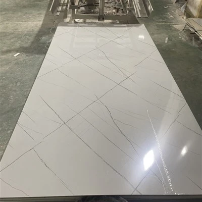 Foglio del pannello a parete in marmo in PVC